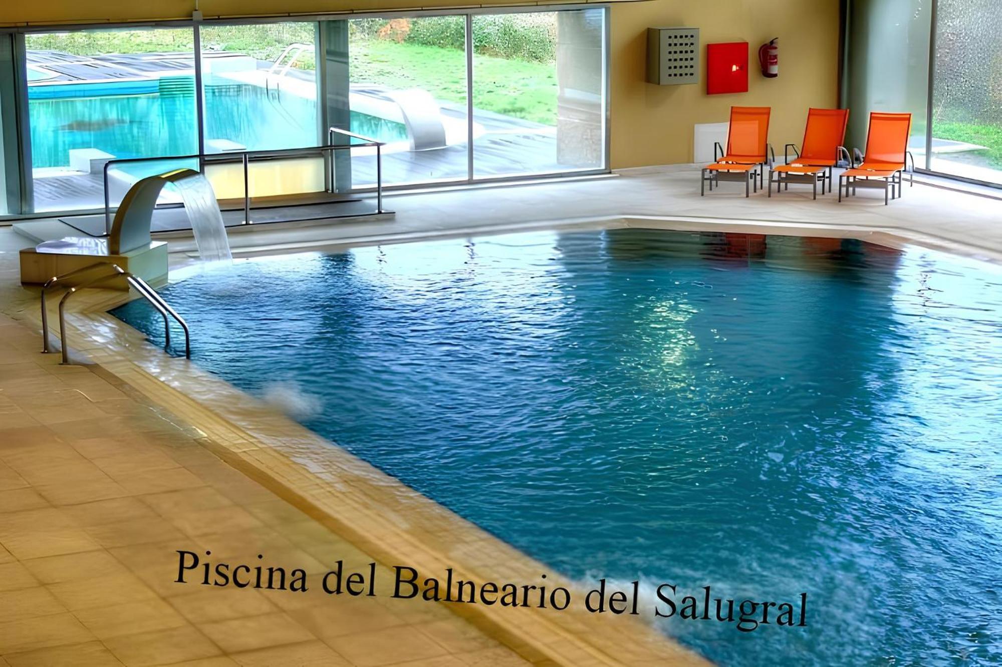 Apartamento Rural Arbequina, PISCINA CLIMATIZADA TERMAL Balneario el Salugral a 12 KILÓMETROS, 5 euros por persona Casas del Monte Exterior foto